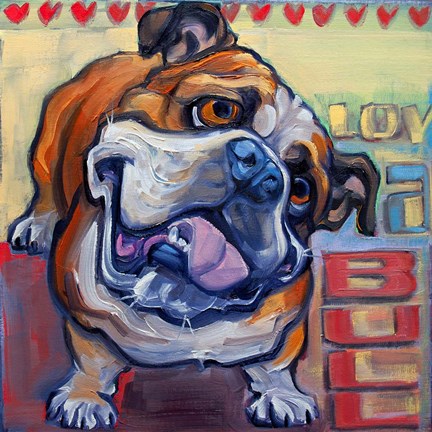 Framed Loveabull Print