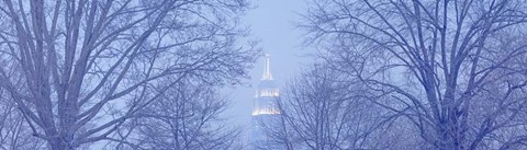 Framed NYC Winter Print