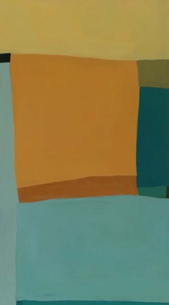 Framed At the Beach II Print