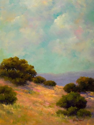 Framed Spring Hill Print