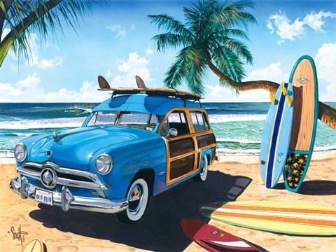 Framed Old Friends Print