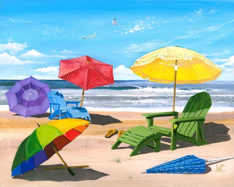 Framed Sun Screen Print