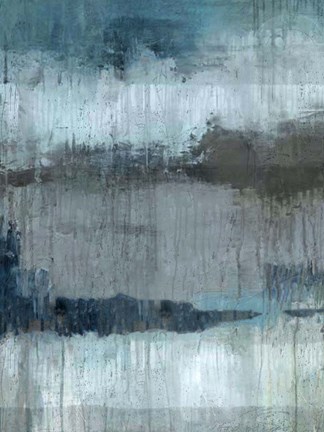 Framed Study in Blue Print