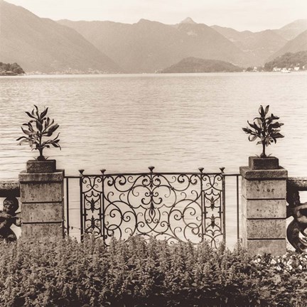 Framed Bellagio Vista Print