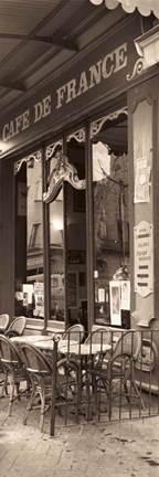 Framed Cafe de France Print