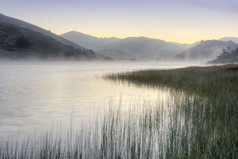 Framed Crescent Beach Calm 1 Print