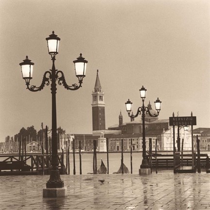 Framed Il Gran Canale Print