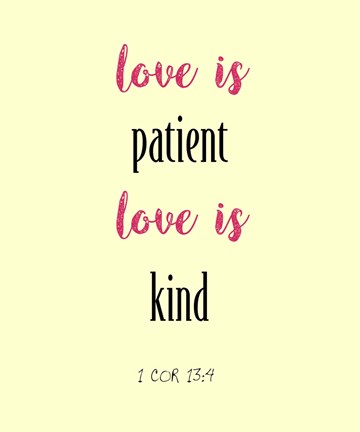 Framed Love Is Print