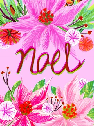 Framed Christmas Foliage II Print