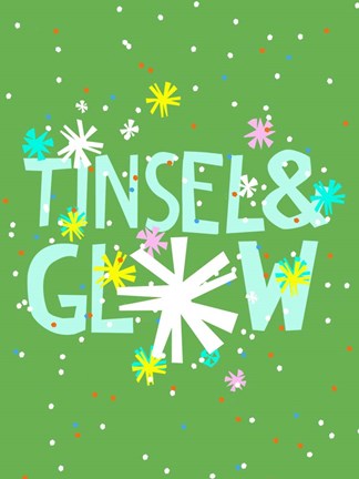 Framed Merry &amp; Bright I Print