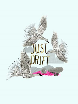 Framed Roam Free V Print