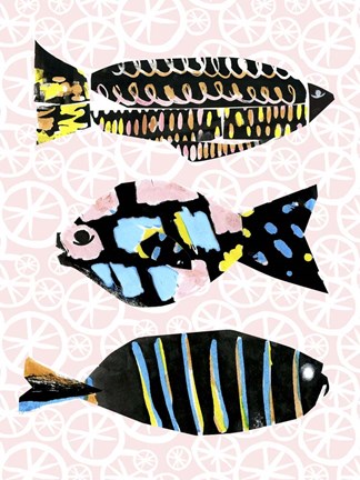 Framed Capri II Print