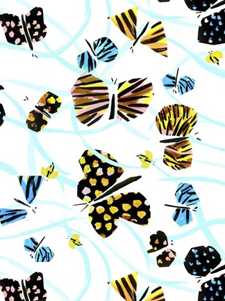 Framed Capri III Print