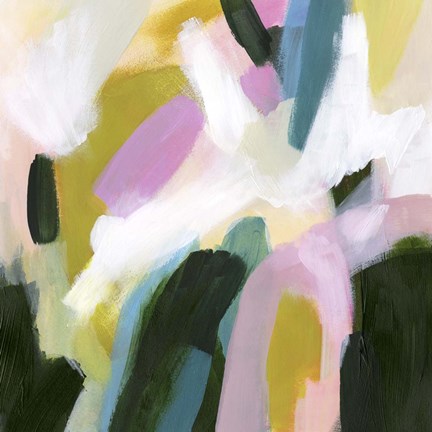 Framed Hillside Dusk I Print