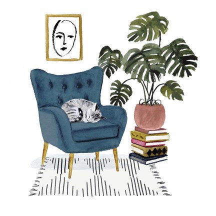 Framed Homebody I Print