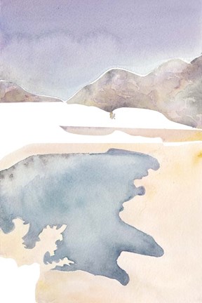 Framed Cross Country Abstraction III Print