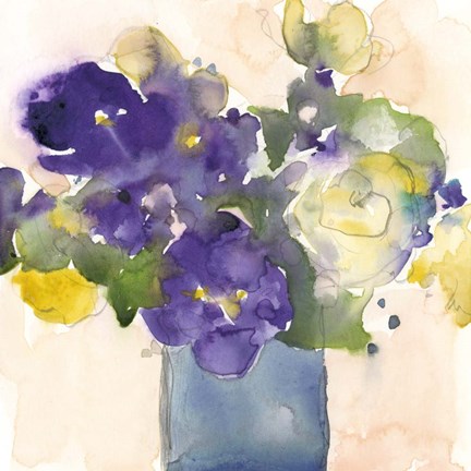 Framed Floral Beauties I Print