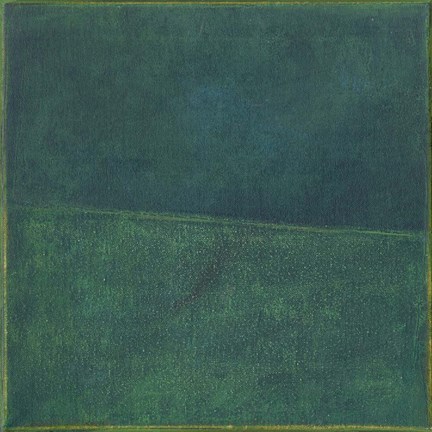 Framed Green Zen II Print