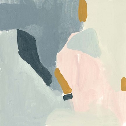 Framed Muted Compostition I Print