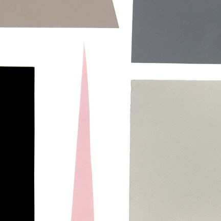 Framed Color Blocks IV Print