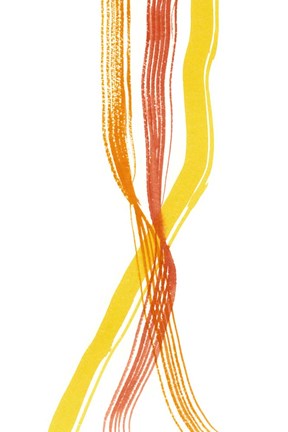 Framed Ribboned III Print