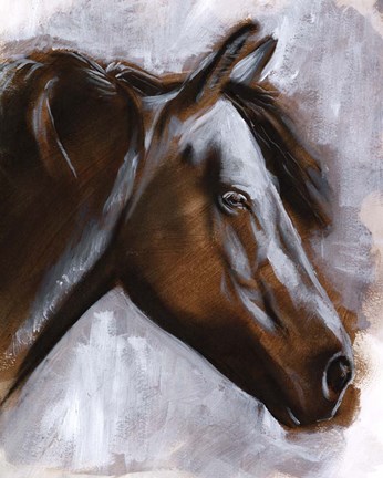 Framed Mane Attraction II Print