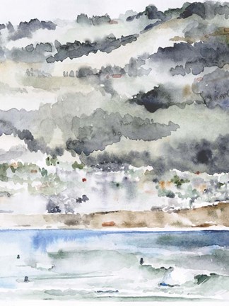 Framed Palos Verdes II Print