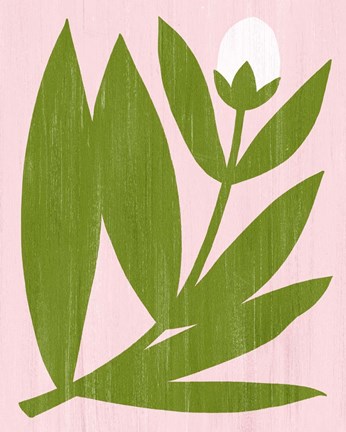 Framed Flower Cutting III Print