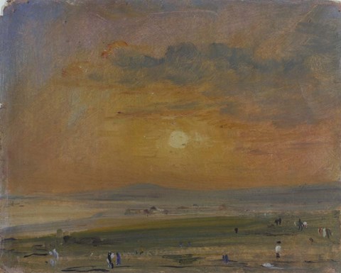 Framed Shoreham Bay, Evening Sunset Print