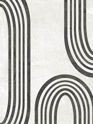 Framed Modern Arc I Print