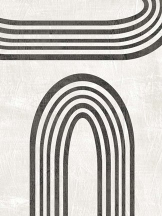 Framed Modern Arc III Print