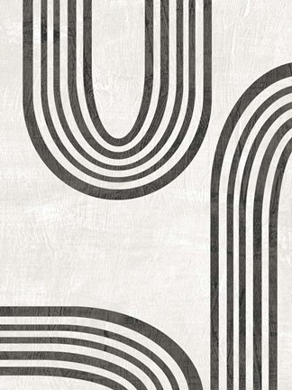 Framed Modern Arc IV Print