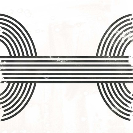 Framed Arc Emblem IV Print