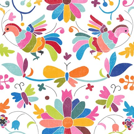 Framed Folklorica IV Print