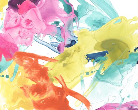 Framed Elemental Motion III Print