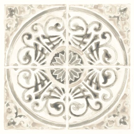 Framed Monochrome Motif II Print