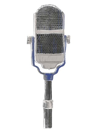 Framed Mic Check II Print