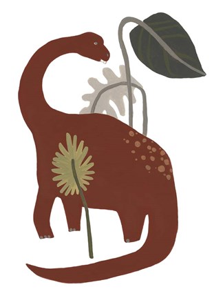 Framed Mighty Dino IV Print