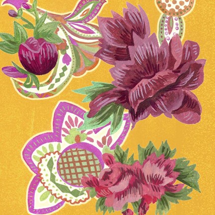 Framed China Garden IV Print