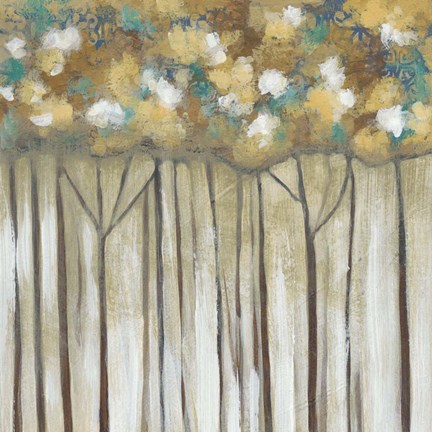 Framed Golden Canopy II Print