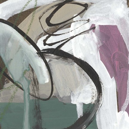 Framed Uncharted Territory I Print