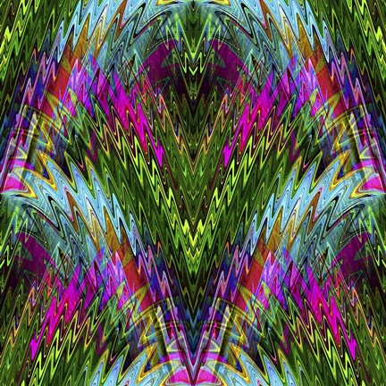 Framed Garden Party Print