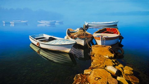 Framed Peacefull Morning Print