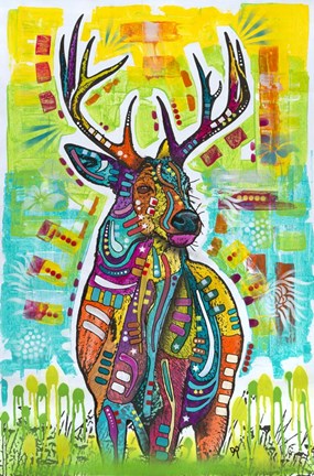 Framed Buck Mondays Print