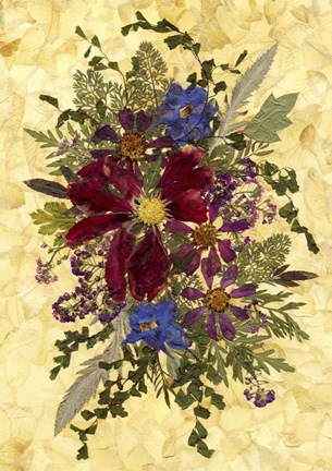 Framed Flower Fantasy 24 Print