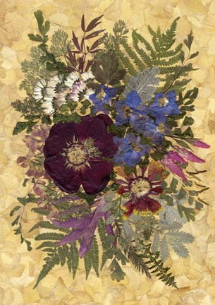 Framed Flower Fantasy 26 Print