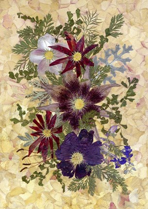 Framed Flower Fantasy 28 Print