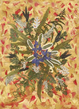 Framed Dried Flowers 12 Print