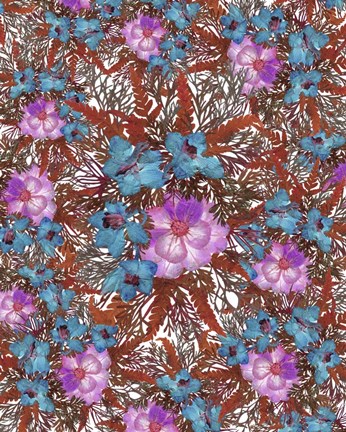 Framed Dried Flowers 29 Print