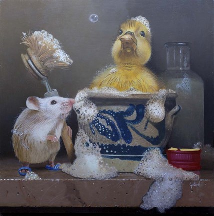 Framed Cleaning Master Print